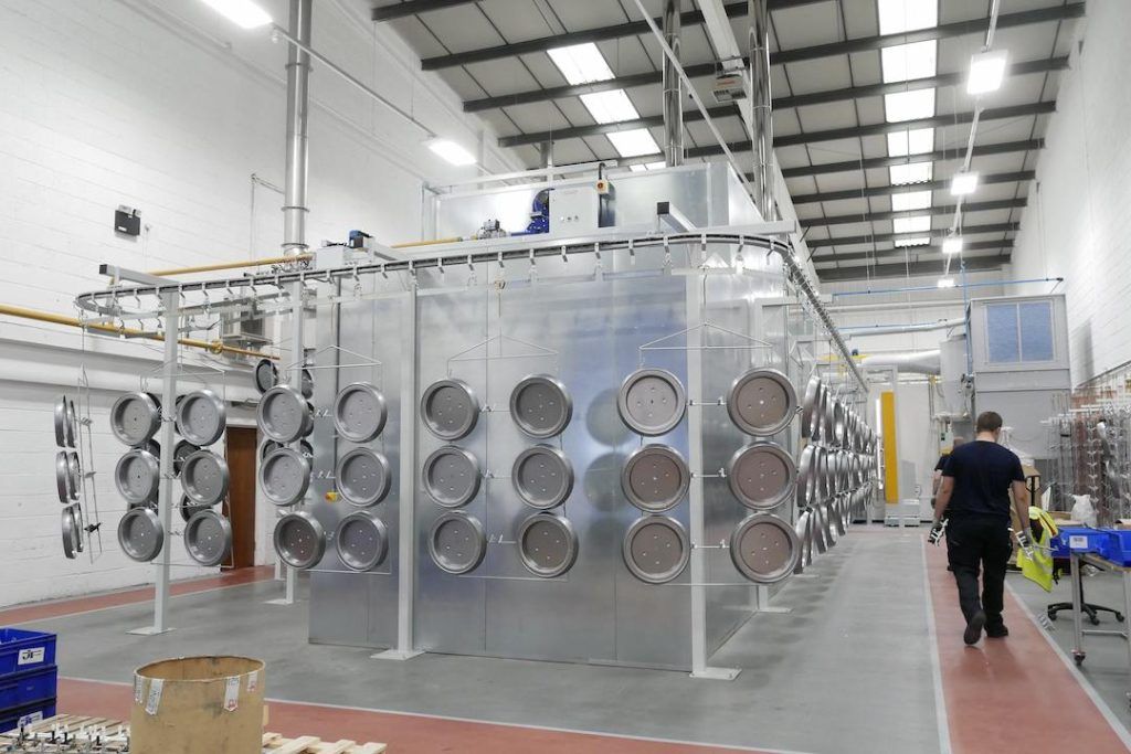 adding protective coating to metal