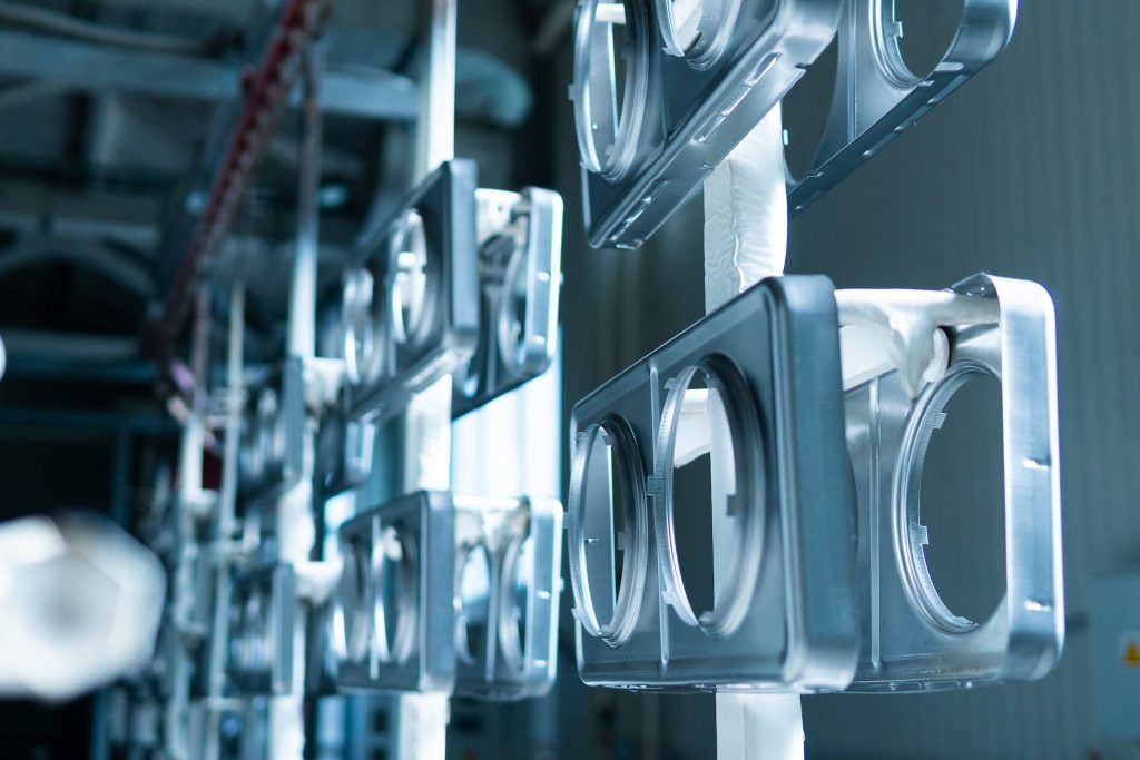 Pretreatment for powder coating