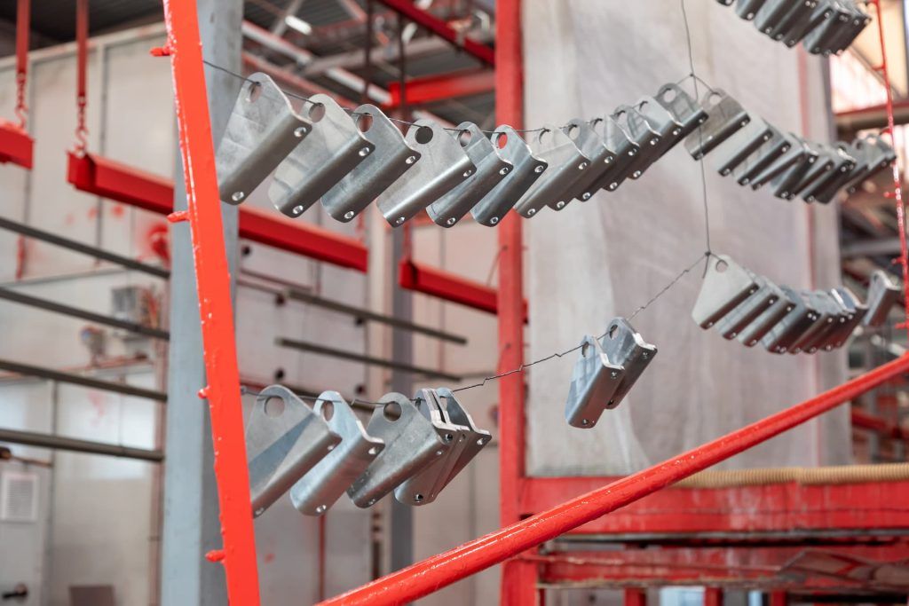 Surface protection for powder coating